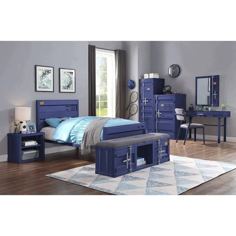 Cargo Blue Full Bed Model 35935F By ACME Furniture