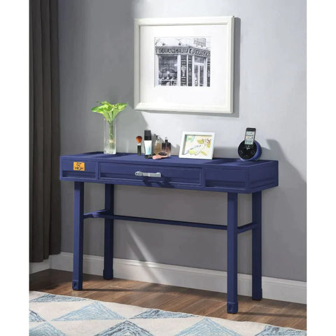 Cargo Blue Vanity Desk Model 35939 By ACME Furniture