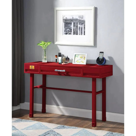 Cargo Red Vanity Desk Model 35953 By ACME Furniture