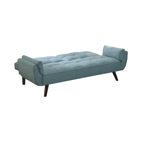 Coaster Caufield Biscuit-tufted Sofa Bed Turquoise Blue Model 360097