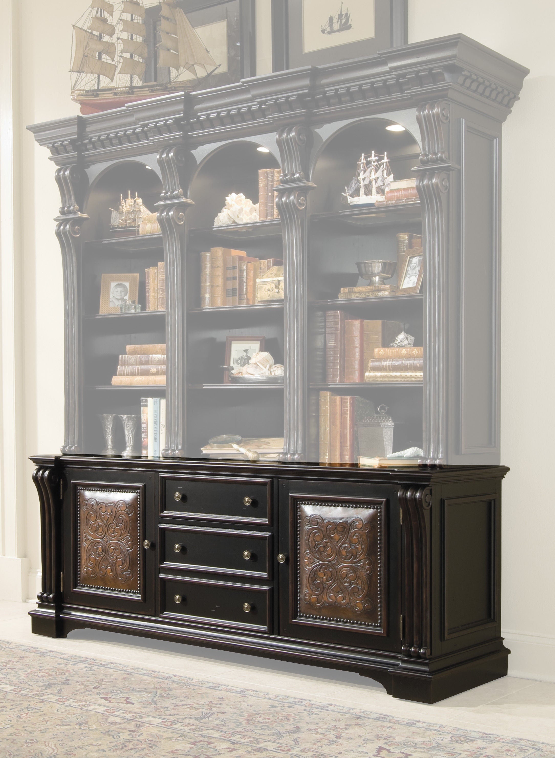 Hooker Furniture Home Office Telluride Bookcase Base