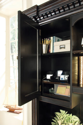 Hooker Furniture Home Office Telluride Computer Credenza Hutch