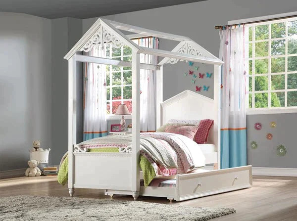 Rapunzel White Full Bed Model 37345F By ACME Furniture