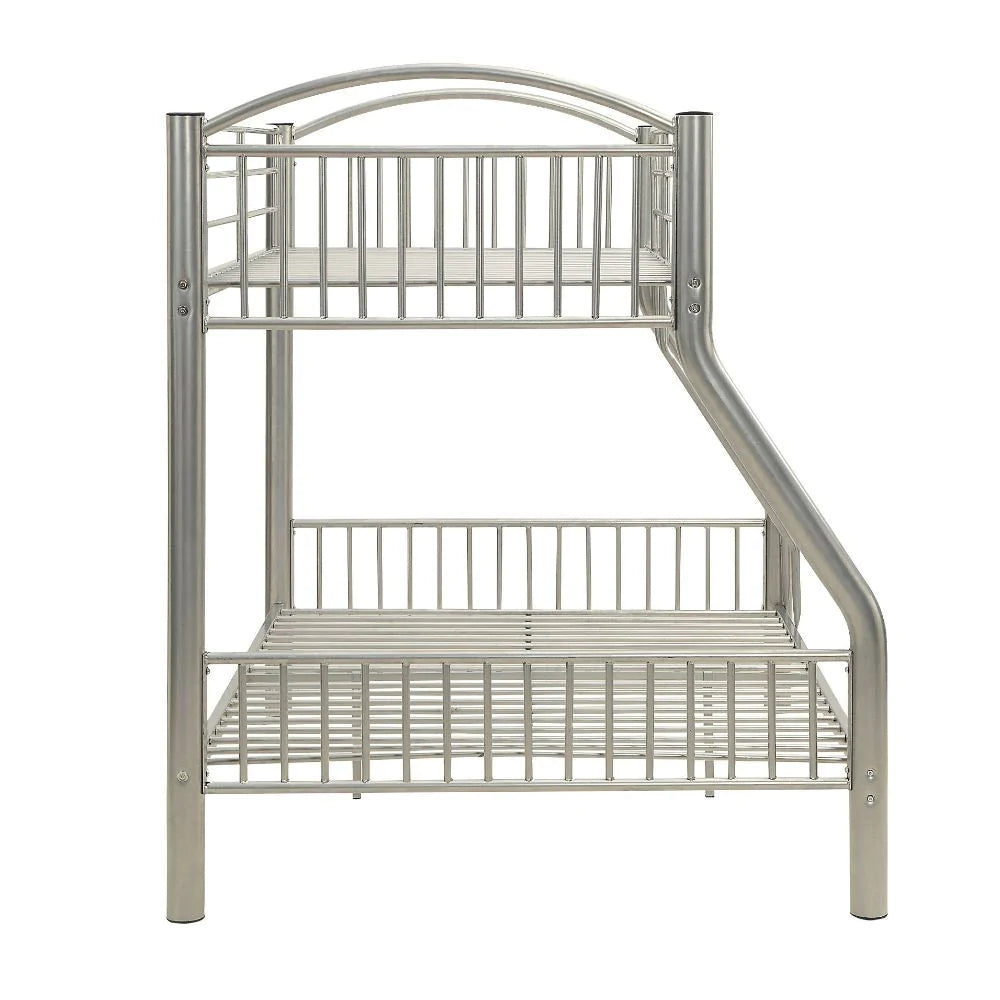 Cayelynn Silver Twin/Full Bunk Bed Model 37380SI By ACME Furniture
