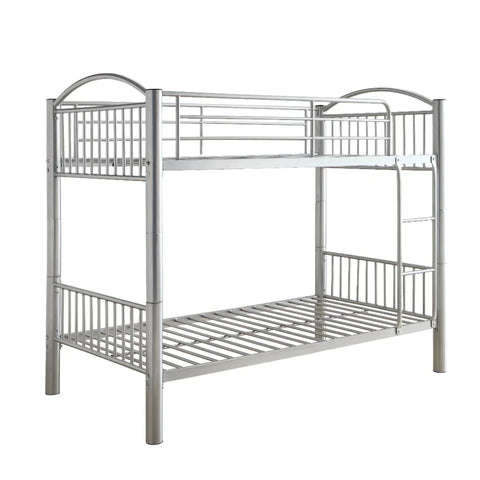 Cayelynn Silver Twin/Twin Bunk Bed Model 37385SI By ACME Furniture