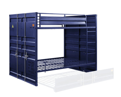 Cargo Blue Bunk Bed Model 37905 By ACME Furniture