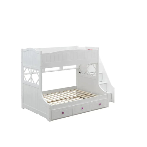 Meyer White Twin/Full Bunk Bed Model 38150 By ACME Furniture