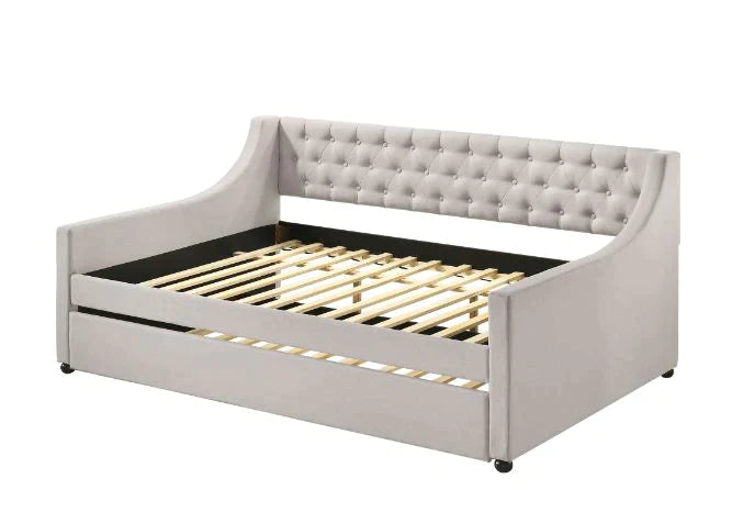 Lianna Fog Fabric Full Bed Model 39385 By ACME Furniture