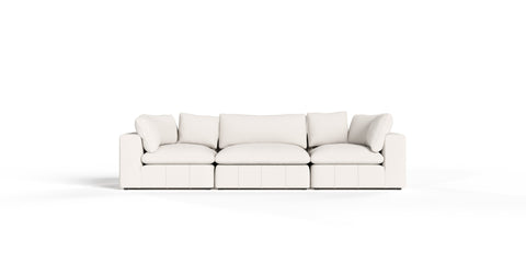 Divani Casa Vicki Modern Off White Fabric Modular Sectional Model VGKV-KF.8033-MOD-IVORY