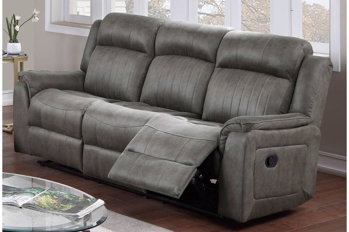 3 Piece Manual Motion Set-Sofa Model F8746 By Poundex Furniture