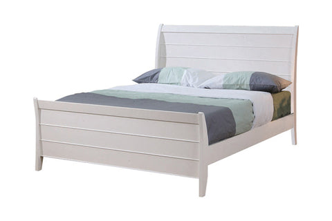 Coaster Selena Full Sleigh Platform Bed Buttermilk Model 400231F
