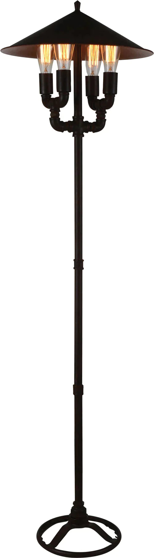 Coln Black Satin Floor Lamp Model 40082 By ACME Furniture