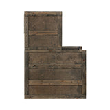 Coaster Wrangle Hill 4-drawer Stairway Chest Gun Smoke Model 400834