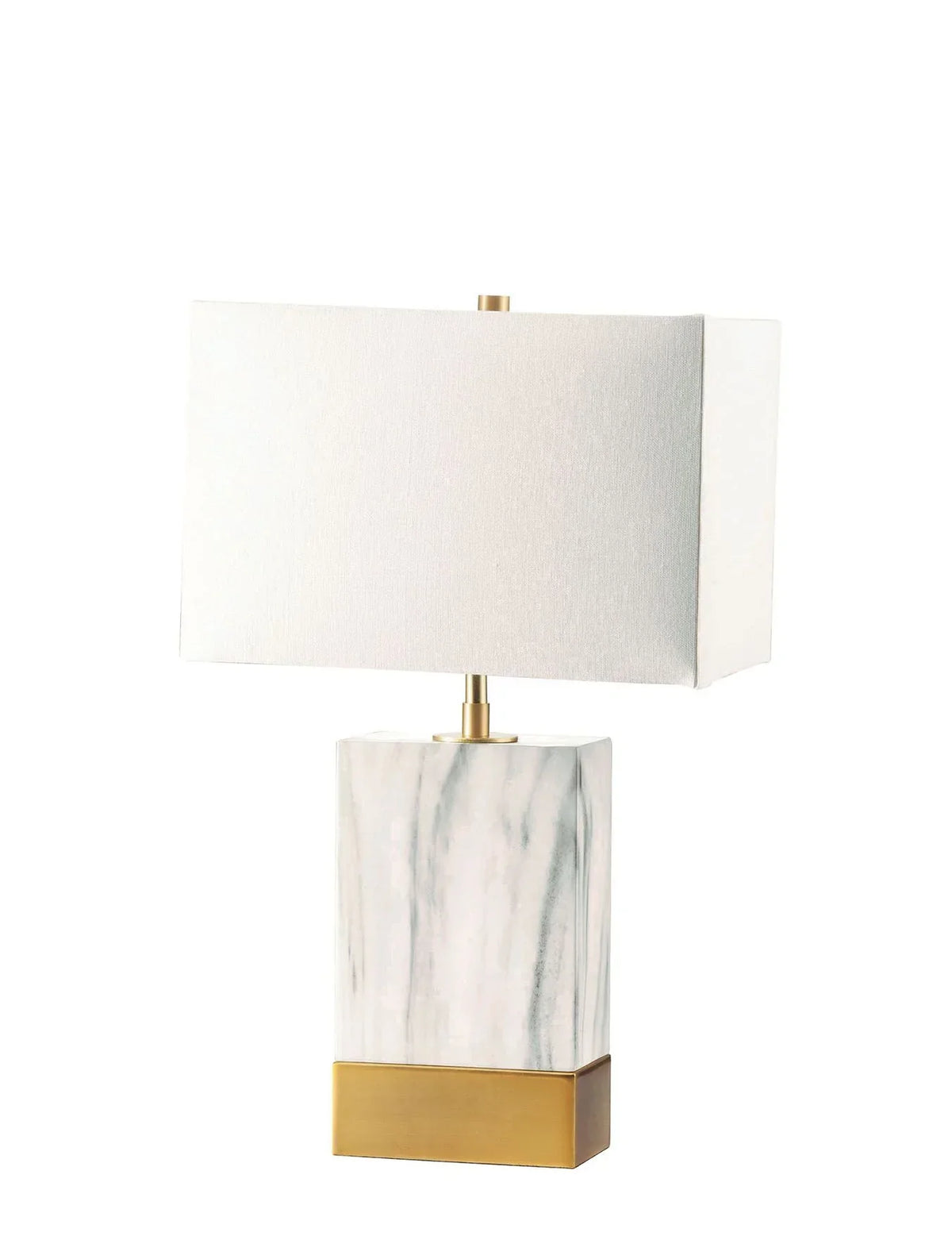 Libe White & Satin Gold Table Lamp Model 40207 By ACME Furniture