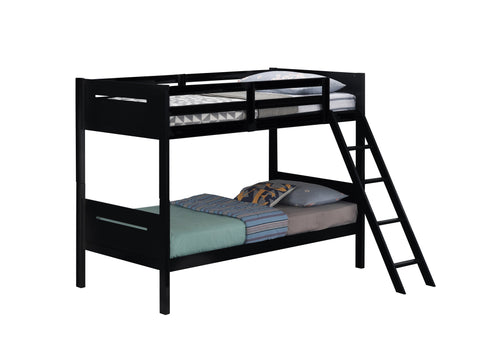 Coaster Littleton Littleton Twin/Twin Bunk Bed Black Model 405051BLK