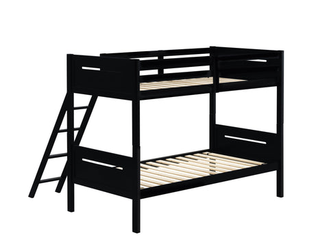 Coaster Littleton Littleton Twin/Twin Bunk Bed Black Model 405051BLK