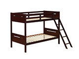 Coaster Littleton Littleton Twin/Twin Bunk Bed Espresso Model 405051BRN