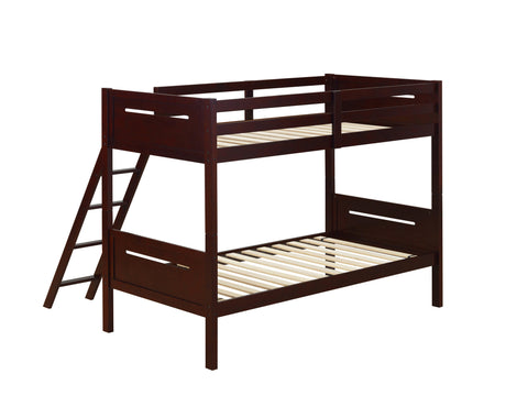 Coaster Littleton Littleton Twin/Twin Bunk Bed Espresso Model 405051BRN