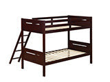 Coaster Littleton Littleton Twin/Twin Bunk Bed Espresso Model 405051BRN
