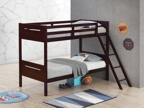 Coaster Littleton Littleton Twin/Twin Bunk Bed Espresso Model 405051BRN