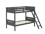 Coaster Littleton Twin/Twin Bunk Bed Grey Model 405051GRY