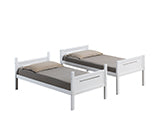 Coaster Littleton Twin/Twin Bunk Bed White Model 405051WHT