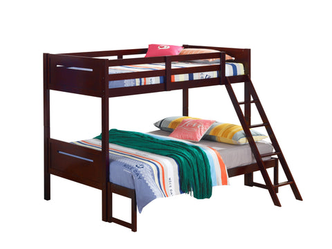 Coaster Littleton Littleton Twin/Full Bunk Bed Espresso Model 405052BRN