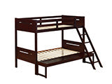 Coaster Littleton Littleton Twin/Full Bunk Bed Espresso Model 405052BRN