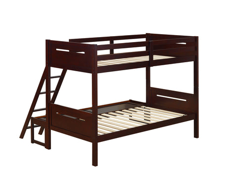 Coaster Littleton Littleton Twin/Full Bunk Bed Espresso Model 405052BRN
