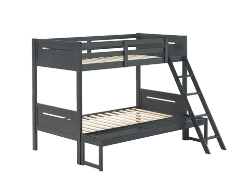 Coaster Littleton Twin/Full Bunk Bed Grey Model 405052GRY