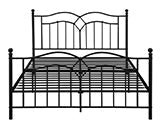 Coaster Klossen Metal Queen Bed Black Model 422763Q
