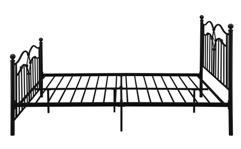 Coaster Klossen Metal Queen Bed Black Model 422763Q