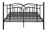 Coaster Klossen Metal Queen Bed Black Model 422763Q