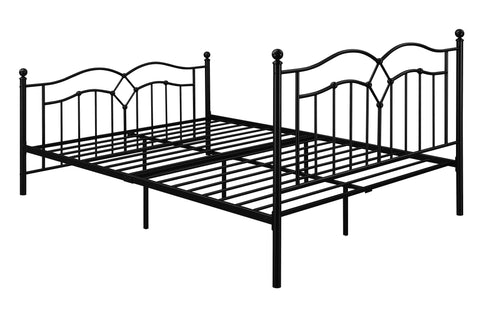 Coaster Klossen Metal Queen Bed Black Model 422763Q