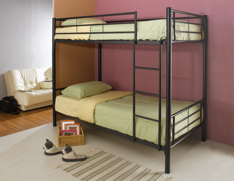 Coaster Hayward Twin over Twin Bunk Bed Black Model 460072B