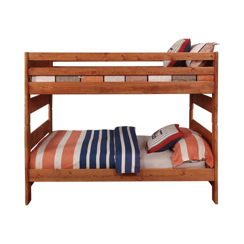 Coaster Wrangle Hill Full over Full Bunk Bed Amber Wash Model 460096