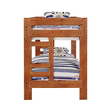 Coaster Wrangle Hill Twin over Twin Bunk Bed Amber Wash Model 460243