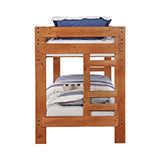 Coaster Wrangle Hill Twin over Twin Bunk Bed Amber Wash Model 460243