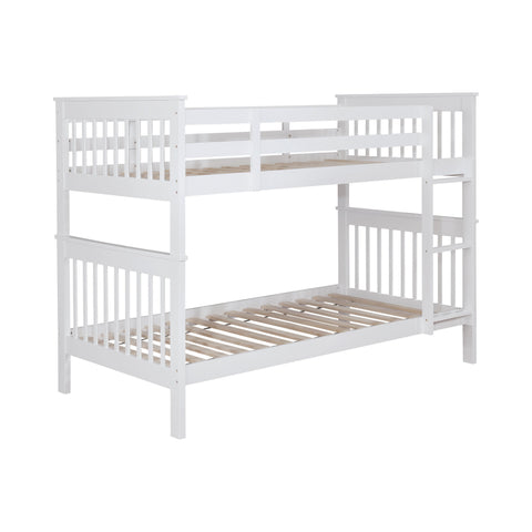 Coaster Chapman Twin over Twin Bunk Bed White Model 460244N
