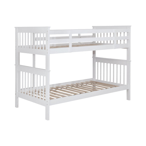 Coaster Chapman Twin over Twin Bunk Bed White Model 460244N