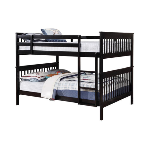 Coaster Chapman Full over Full Bunk Bed Black Model 460359