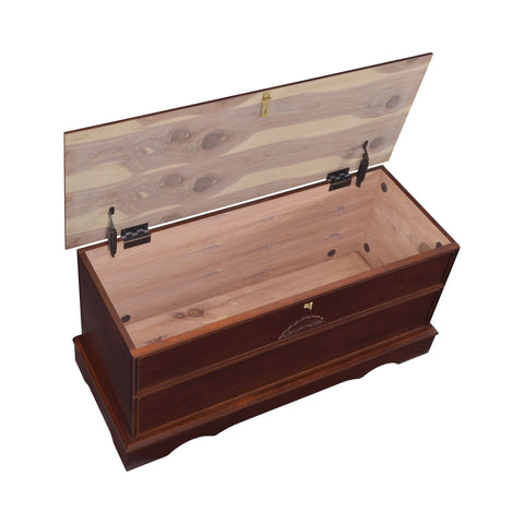 Coaster Paula Rectangular Cedar Chest Warm Brown Model 4694