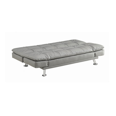 Coaster Dilleston Tufted Back Upholstered Sofa Bed Grey Model 500096