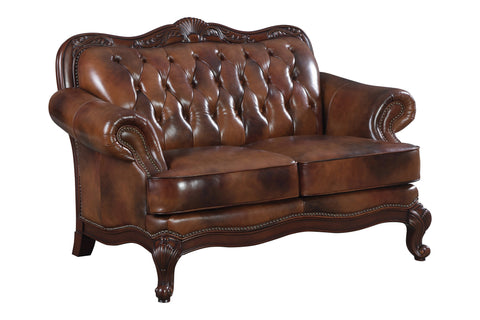 Coaster Victoria Rolled Arm Sofa Tri-tone and Brown Model 500681