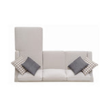Coaster McLoughlin Upholstered Sectional Cream Model 501840