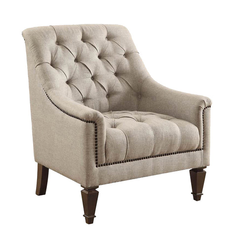 Coaster Avonlea Upholstered Tufted Living Room Set Grey Model 505641-S3