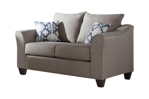 Coaster Salizar Upholstered Flared Arm Living Room Set Grey Model 506021-S2
