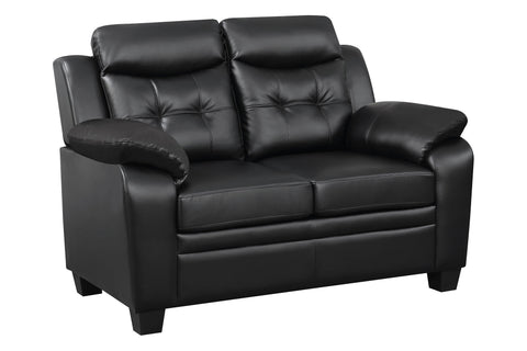 Coaster Finley Tufted Upholstered Sofa Black Model 506551