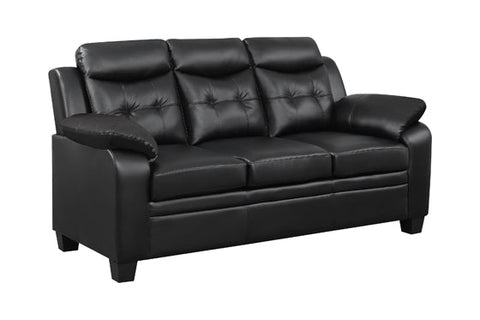 Coaster Finley Tufted Upholstered Sofa Black Model 506551