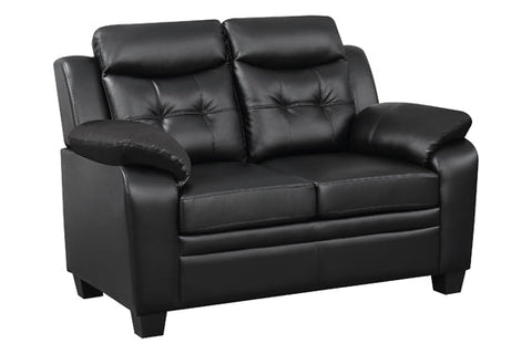 Coaster Finley Tufted Upholstered Sofa Black Model 506551